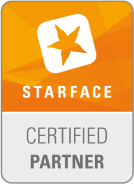 Starface Certified Partner Logo, Partner von ERGOTEC it-management, IT-Dienstleister in Rahden
